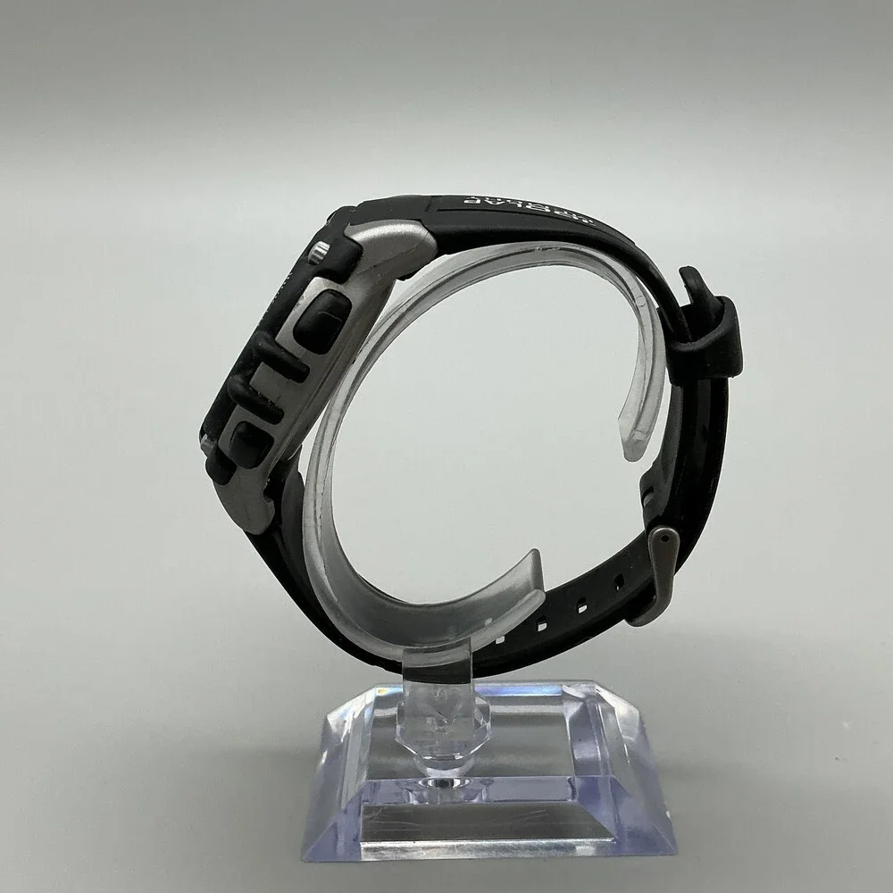 Timex Ironman Triathlon 100 Lap Mens Watch 46mm Gray Digital Black New Battery